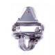 Stanchion Mounted Block for use with Furling Rope