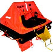 Seago 4 Person Offshore Liferaft - Canister