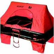 Seago 6 Person Offshore Liferaft - Canister